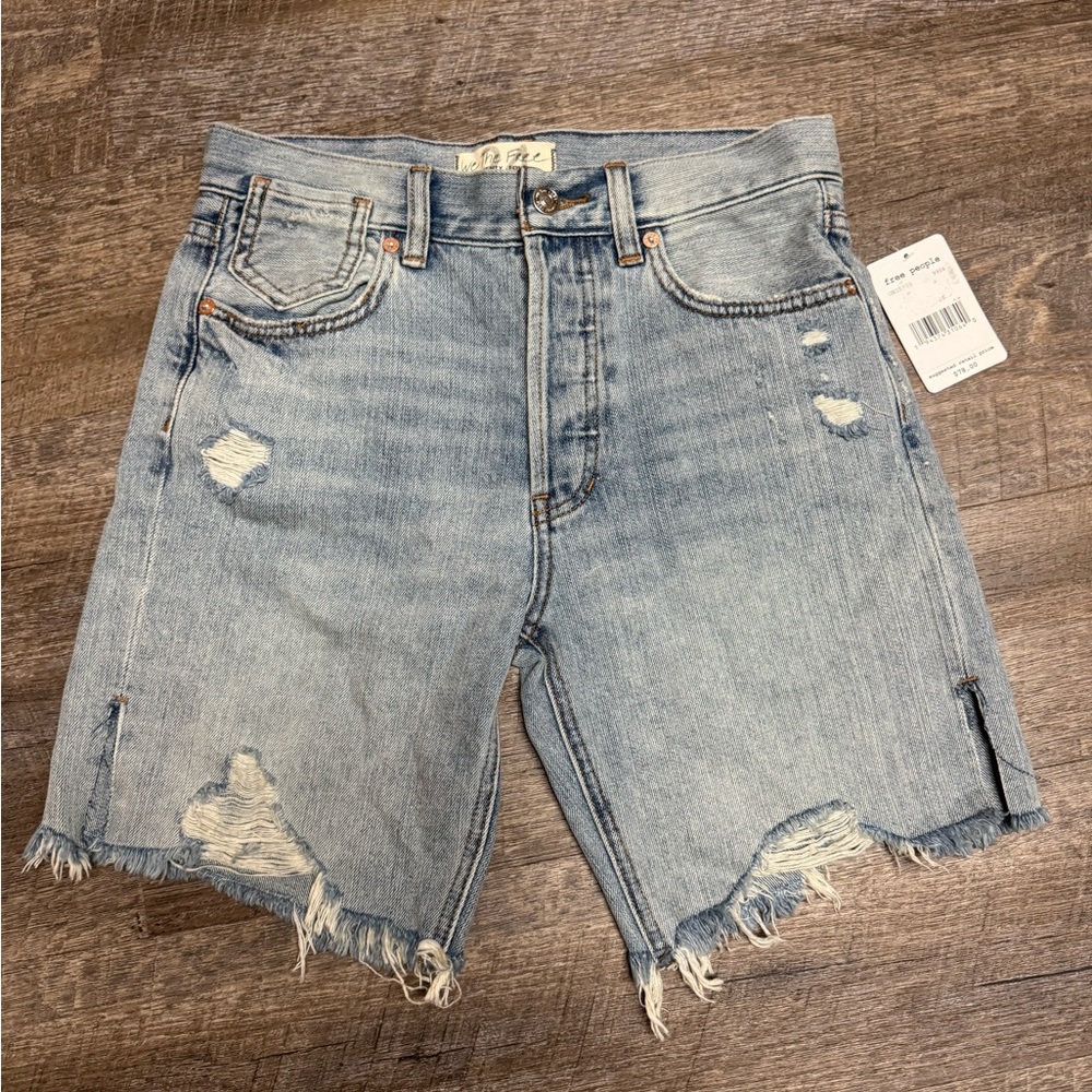 New with tags We the Free Free People size 24 denim shorts